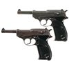 Image 1 : Collector's Lot of Two World War II German Walther P38 Semi-Automatic Pistols -A) Walther "ac/43" Co