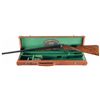 Image 1 : Engraved Winchester DHE Parker Reproduction 20 Gauge Side by Side Shotgun with Case