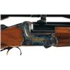 Image 5 : Engraved and Gold Inlaid J&L Wilkins Over/Under Three Barrel Set Rifle/Shotgun with Scope and Case