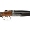 Image 4 : Signed Engraved Gold Inlaid John Dickson & Son Double Barrel Hammerless Round Action Shotgun with Ca
