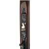 Image 2 : Outstanding Factory Engraved and Gold Inlaid Weatherby Mark V Bolt Action Rifle in 270 Magnum with S