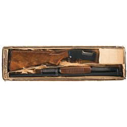 Desirable and Exceptional Winchester Model 12 Slide Action 20 Gauge Shotgun with Original Box