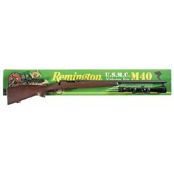 Scarce Limited Production Remington M700/M40 U.S.M.C. "Scout Sniper Association" Commemorative Rifle