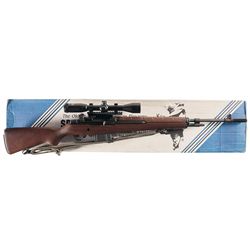 Springfield Armory M1A Semi-Automatic Rifle with Scope and Box