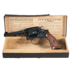 Smith & Wesson .38 Regulation Police Double Action Revolver with Box