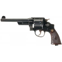 Canadian Marked Smith & Wesson 455 Mark II Hand Ejector 1st Model Triple Lock Double Action Revolver