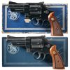 Image 1 : Collector's Lot of Two Boxed Smith & Wesson 357 Magnum Double Action Revolvers -A) Smith & Wesson Mo