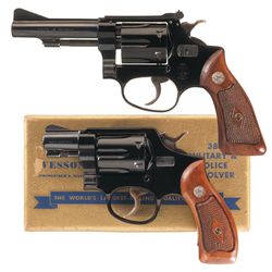 Collector's Lot of Two Smith & Wesson Airweight Double Action Revolvers -A) Smith & Wesson Pre-Model