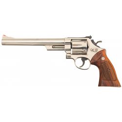 Nickel Plated Smith & Wesson Model 57 Double Action Revolver Owned by Sylvester Stallone