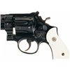 Image 2 : Engraved Smith & Wesson Model 28-2 Highway Patrolman Double Action Revolver with Ivory Grips and Cas