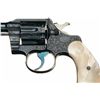 Image 2 : Rare and Magnificent Factory Engraved Colt Officers Model Double Action Target Revolver with Fabulou
