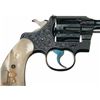 Image 3 : Rare and Magnificent Factory Engraved Colt Officers Model Double Action Target Revolver with Fabulou