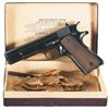 Image 1 : Excellent Pre-War Colt Ace Model .22 Automatic Pistol with Original Matching Number Factory Box