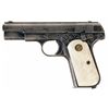 Image 1 : Factory Engraved Colt Model 1903 Semi-Automatic Pistol with Pearl Grips
