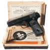 Image 1 : Exceptional Colt Model 1903 Hammerless Semi-Automatic Pistol with Box
