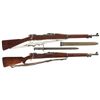 Image 1 : Collector's Lot of Two U.S. Model 1903 Bolt Action Rifles -A) World War II Remington Model 1903 Spri