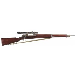 Z Prefix Remington Model 1903A4 Sniper Rifle with Lyman Alaskan Telescopic Sight