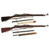 Image 1 : Collector's Lot of Two U.S. Model 1903 Bolt Action Rifles with Bayonets -A) Rock Island Arsenal Mode