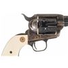 Image 3 : Master Engraved J.J. Adams Signed Colt Third Generation Single Action Army Revolver with Factory Ivo