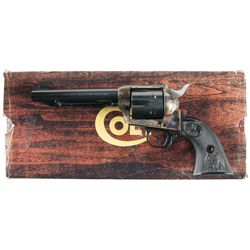 Excellent Third Generation Colt Single Action Army Revolver with Factory Box