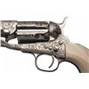 Image 2 : Extremely Rare Documented Cased Set of Two Engraved and Nickel Plated Consecutively Numbered Colt Bl