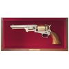 Image 1 : Cased Alvin A. White Engraved and Signed Silver and Gold Plated Colt Second Generation First Model D