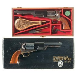 Two Boxed Colt Blackpowder Series Percussion Revolvers -A) Cased Colt Walker Revolver