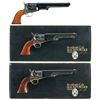 Image 1 : Collector's Lot of Three Boxed Colt Black Powder Series Percussion Revolvers -A) Colt Model 1851 Nav