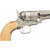 Image 2 : Rare One of Three Known Factory Engraved Documented Colt Model 1871-72 Open Top Revolver with Ivory 