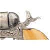 Image 6 : Rare One of Three Known Factory Engraved Documented Colt Model 1871-72 Open Top Revolver with Ivory 