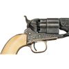 Image 3 : Engraved Colt Model 1860 Army Revolver with Ivory Grip