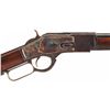 Image 3 : Desirable Winchester Model 1873 Lever Action Rifle with Rare Casehardened Receiver and Factory Lette