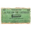 Image 1 : Rare Box of Winchester 44 Flat Model Cartridges