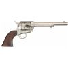 Image 5 : Outstanding Ainsworth Inspected Documented Nickel Plated Colt Single Action Cavalry Revolver with Ko