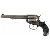 Image 1 : Colt Model 1877 Thunderer Etched Panel Double Action Revolver with Scarce 6 Inch Barrel and Factory 
