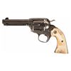 Image 1 : Colt Bisley Model Frontier Six Shooter Single Action Revolver with Stag Grips