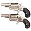 Image 1 : Collector's Lot of Two Colt New Line Etched Panel Revolvers -A) Colt New Line 38 Caliber Revolver