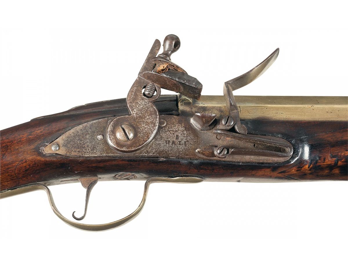 Massive 18th Century British Brass-Barreled Flintlock Blunderbuss