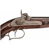 Image 2 : Cased Matching Set of Engraved Gold Inlaid H. Scherping Maker's Marked Percussion Target Pistols wit