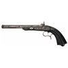 Image 2 : Ornate Relief Engraved Gold and Silver Embellished LePage Percussion Target Pistol with Silver Inlai