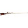 Image 1 : Massive Belgian Breech Loading Percussion Wall Gun with Case and Display Stand