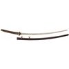 Image 2 : Massive and Impressive Odachi-Length Japanese Sword with Shin Gunto-Pattern Mounting Bearing the Mon