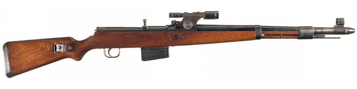 Scarce Early Walther G41(W) Semi-Automatic Sniper Rifle with Scope ...