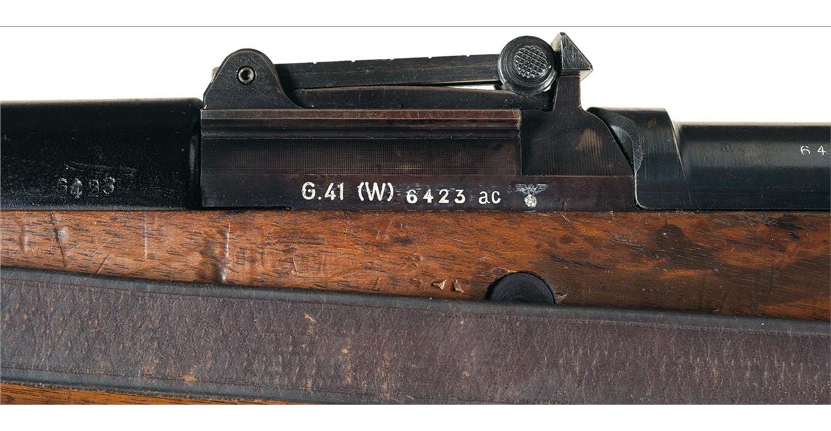 Question about the Gewehr 41 : r/ForgottenWeapons