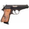 Image 2 : Outstanding Very Early Pre-War Walther PP Pistol with Special Order Grips with Original Walther Box 