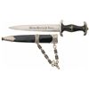 Image 1 : Desirable 1936 Pattern SS Dagger with Sheath and Chain Hanger
