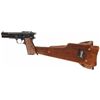 Image 1 : Scarce Pre-War FN High Power Pistol with Matching Number Flat Board Stock with Attached Leather Hols