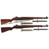 Image 1 : Collector's Lot of Two U.S. M1 Garand Semi-Automatic Rifles -A) Springfield M1 Garand Semi-Automatic