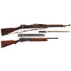 Image 1 : Collector's Lot of Two U.S. Military Long Guns -A) Rock Island Arsenal Model 1903 Bolt Action Rifle 