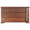 Image 2 : Cased Three Drawer Colt USA Bicentennial Commemorative Three Revolver Set -A) Colt U.S.A. Bicentenni